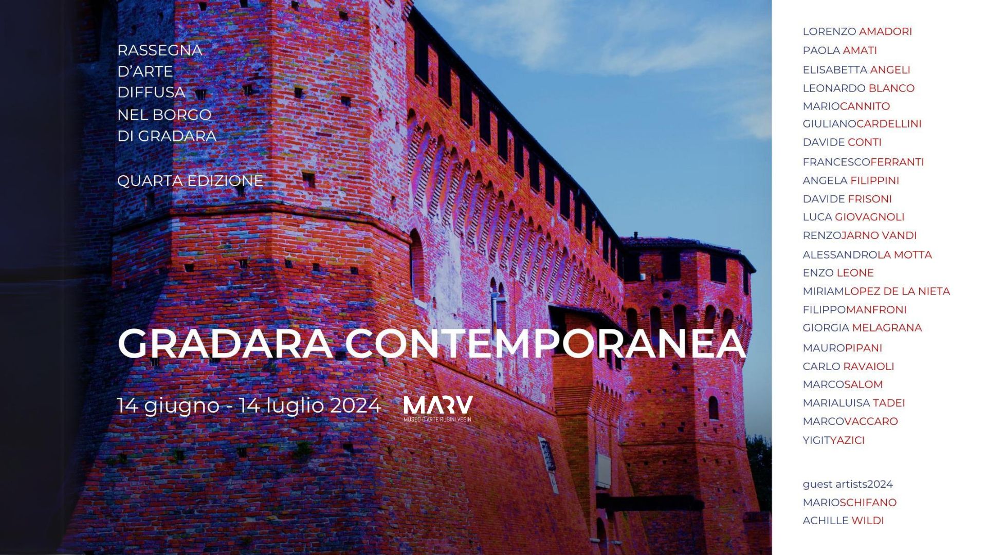 cartolina - Gradara Contemporanea 24 - fronte